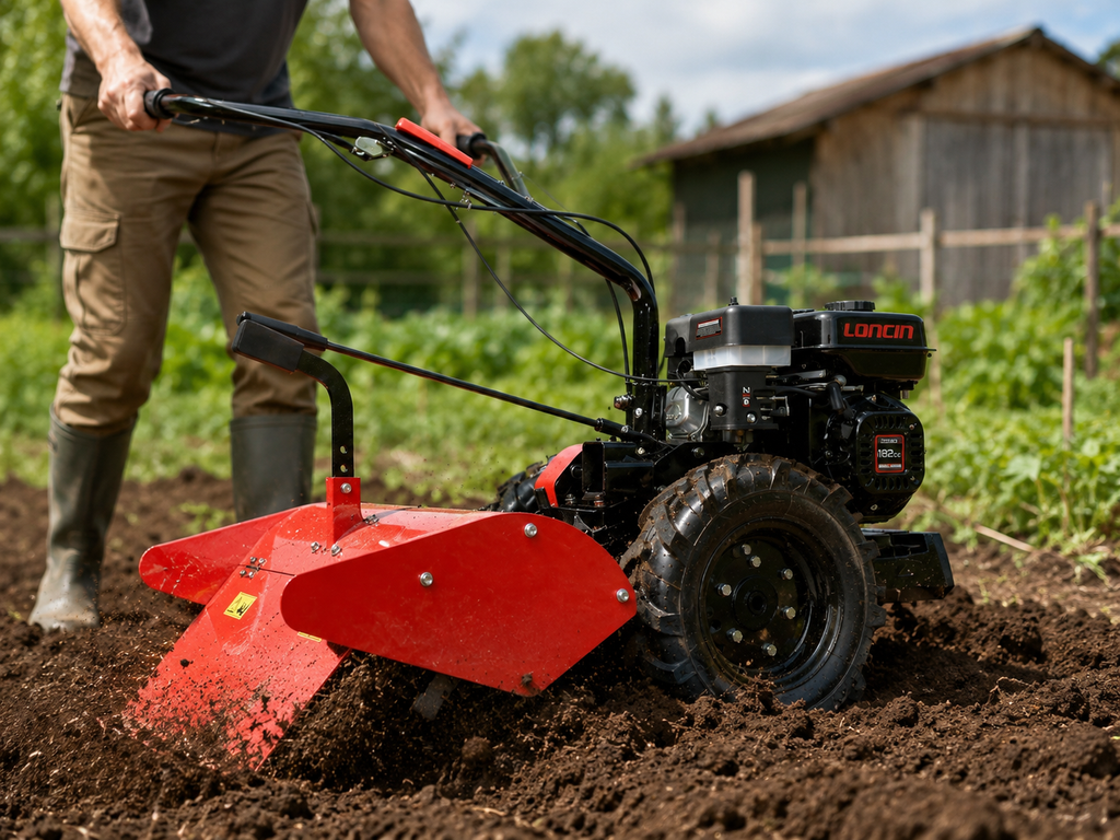 Loncin T500 Rotovator Tiller