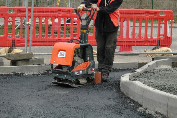 Large Reversible Plate Compactor