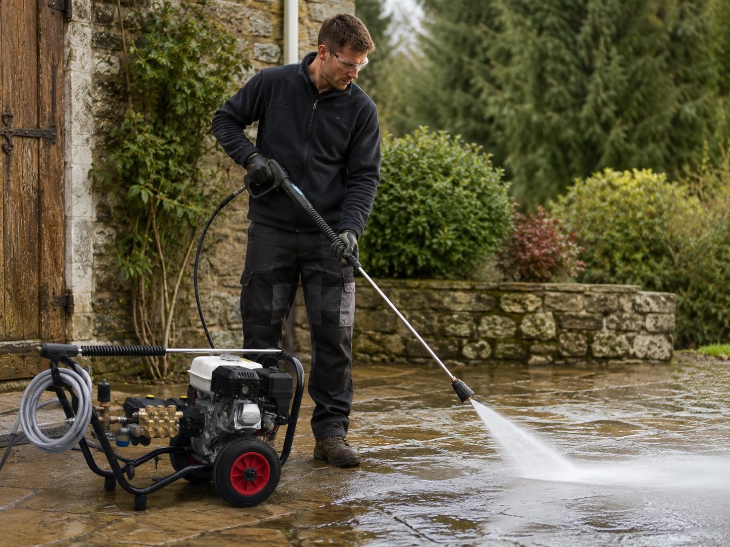 Honda 2200psi 6.5HP Comet Gearbox Petrol Washer