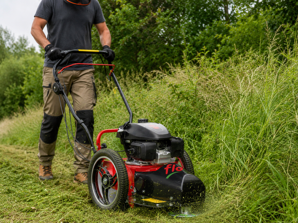 Bluebird FLO 7 Pro Wheeled Brushcutter